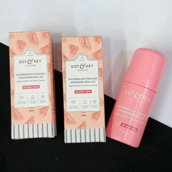 Dot & Key Watermelon Cooling Underarm Roll On 50ml