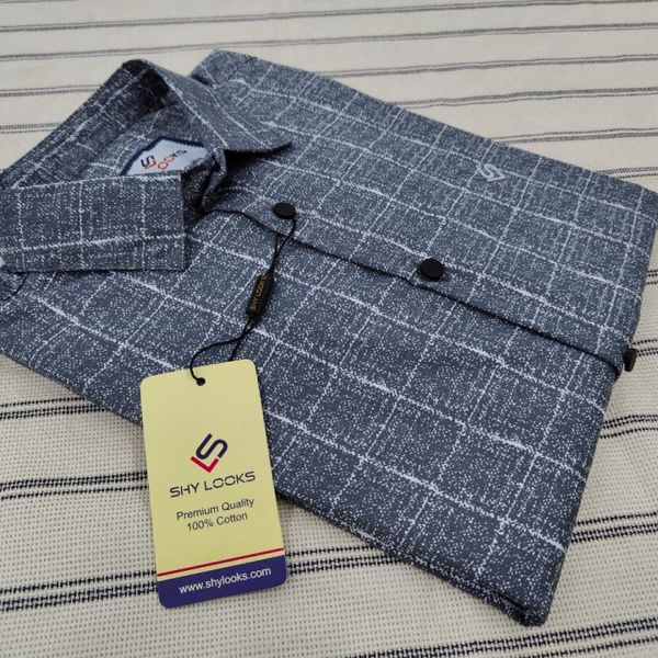 Shy Looks full Sleeve Digital Print Shirt for Men's