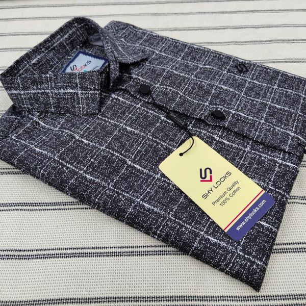 Shy Looks full Sleeve Digital Print Shirt for Men's