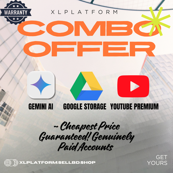 YOUTUBE + DRIVE STORAGE + GEMINI Ai COMBO