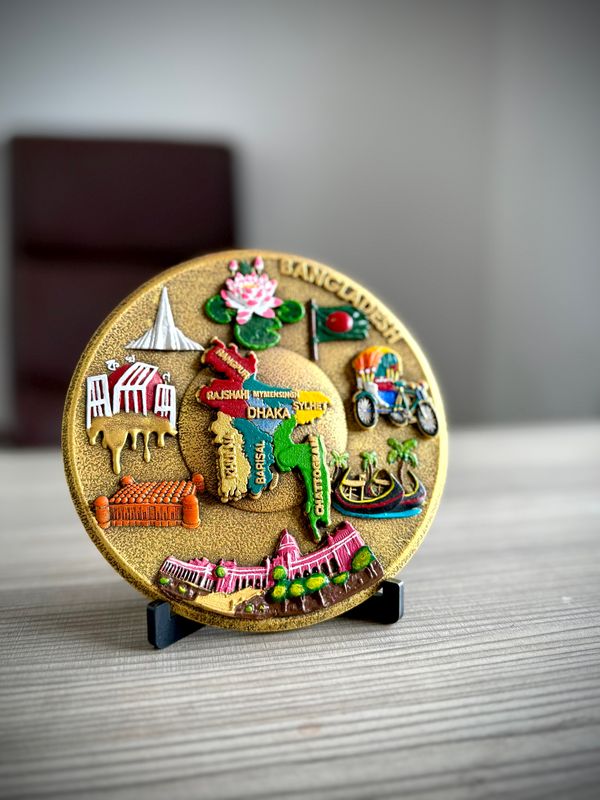 BD Souvenir Plate