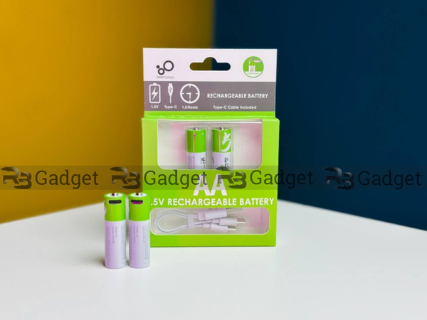 SmarToools RB20 AA 1.5V 2600mWh Rechargeable Battery ( 2 Pcs Set)