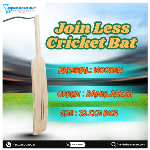 Join Less Cricket Bat L - Long 33