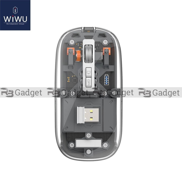 WIWU Crystal Transparent Wireless Mouse