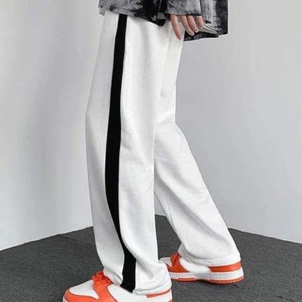 Slide Stripped Baggy Jogger