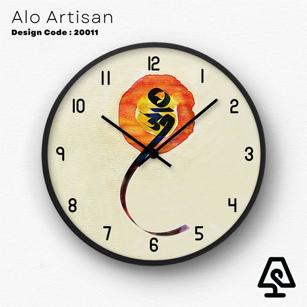 Hinduism Art Theme Wall Clock