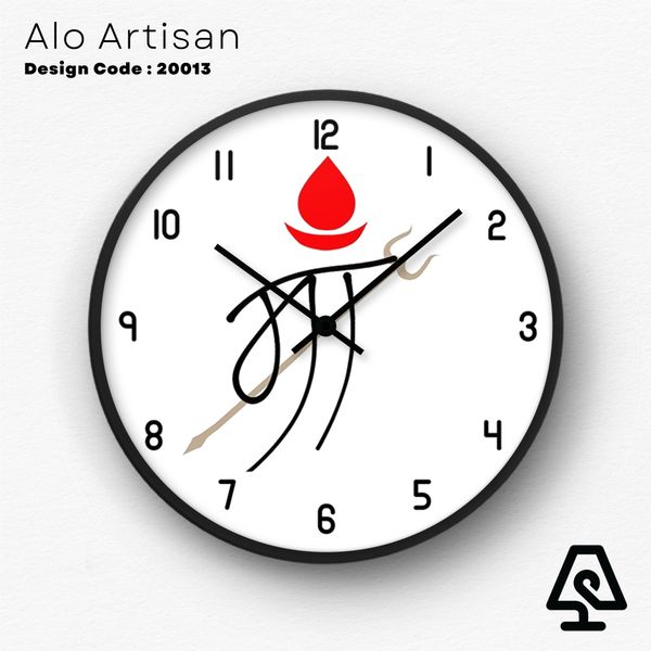Hinduism Artistic Theme Wall Clock