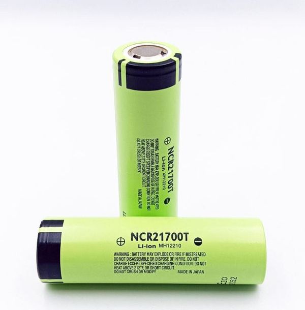 NCR21700T Rechargeable 3.7V 3500mAh Li-ion Battery (Made in Japan)