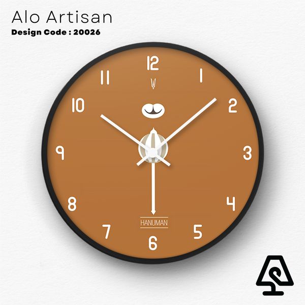 Hanuman Gada Theme Wall Clock