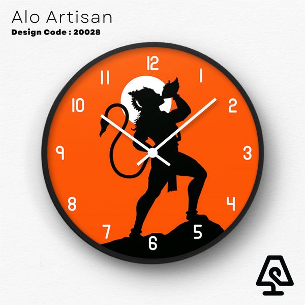 Hanuman Classic Theme Wall Clock