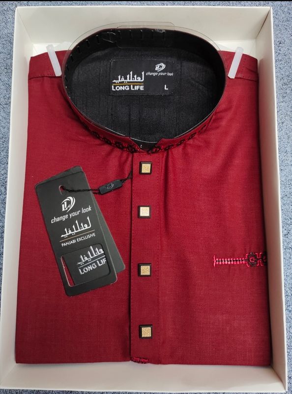 Premium Quality . Exclusive New Panjabi Design.Stylish and Trendy Panjabi for Men.