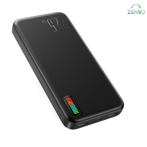 Joyroom JR-QP194 10000mAh 22.5W Fast Charging Power Bank- Black Color