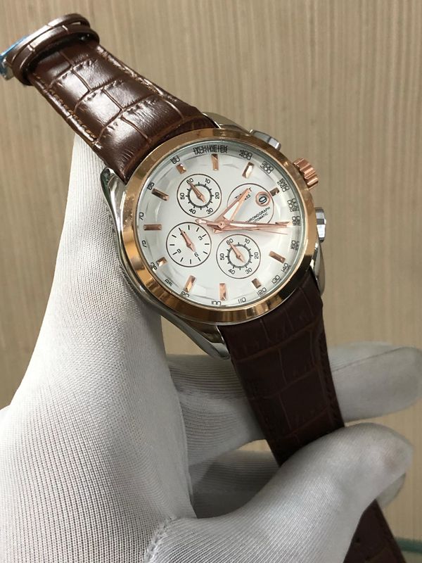 TISSOT CHRONO BROWN BELT