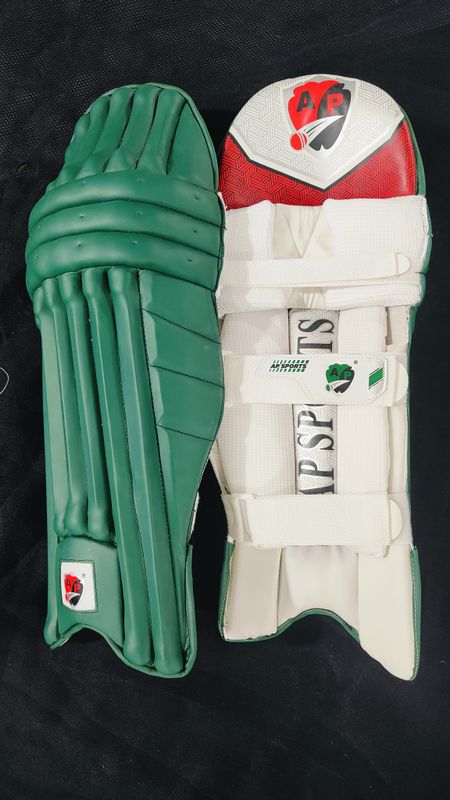 AP Batting Pad White&Green
