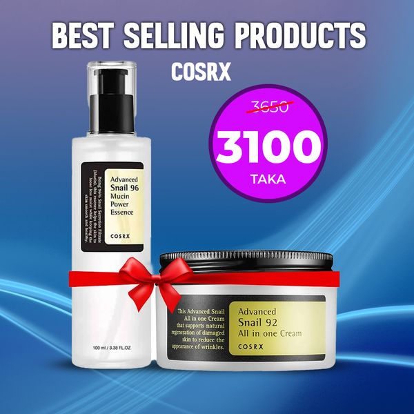 COSRX Combo: Snail 92 All in One & Snail 96 mucin power essence