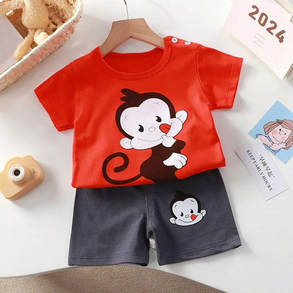 শিশুদের আরামদায়ক পোশাক 👶👕👖 (টি-শার্ট ও প্যান্ট সেট) 🥰