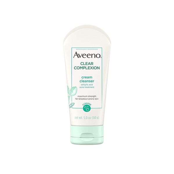 Aveeno Clear Complexion Cream Face Cleanser With Salicylic Acid