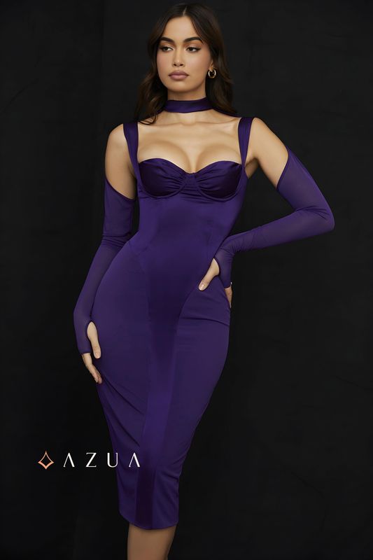 Corset Midi Bodycon