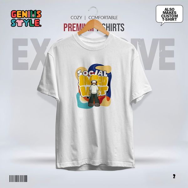 Best Typography Design Drop Shoulder T-shirt - 2