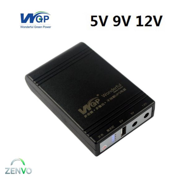 WGP mini UPS 5/9/12V (8,800mAh)- 1 Year Warranty – Black Color