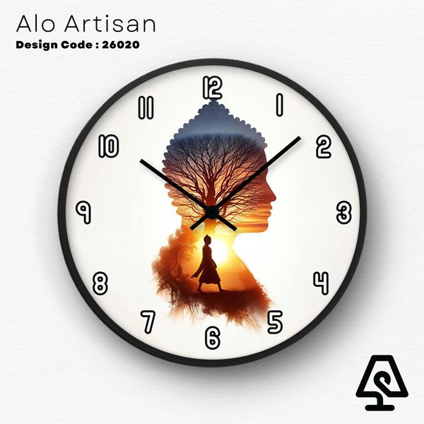 Tree Timepiece Theme Wall Clock