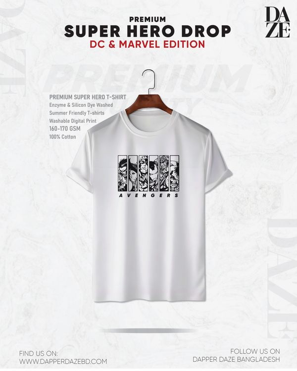 SH011 Super Hero Avengers T-shirt