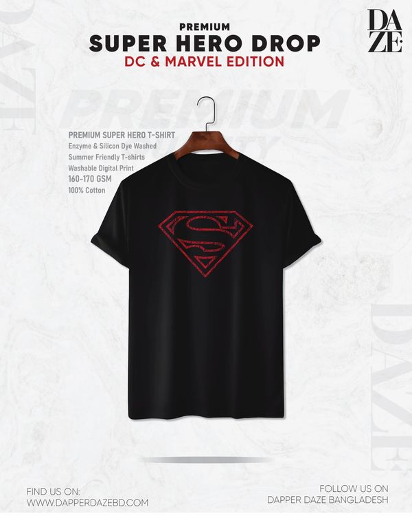SH0113 Super Hero Superman T-shirt