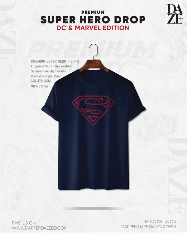 SH0116 Super Hero Superman T-shirt