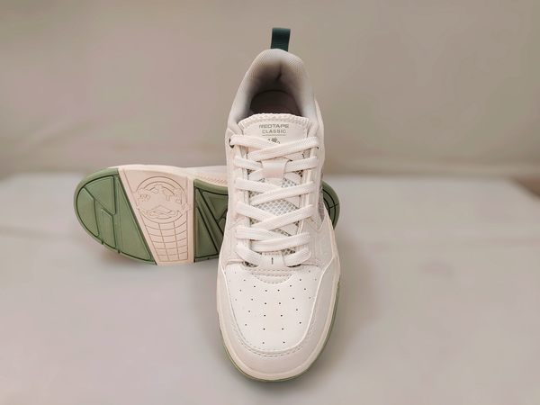 REDTAPE Classic Sneakers For Unisex|Cream White