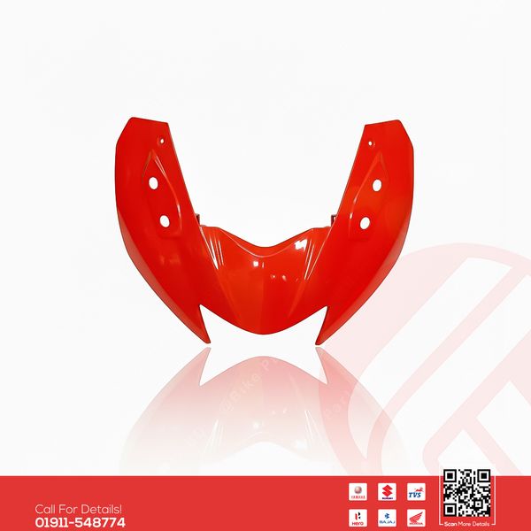 Metershed-Faring (Orange) for Suzuki Gixxer SF (New Model-Orange Silver Color) bike.