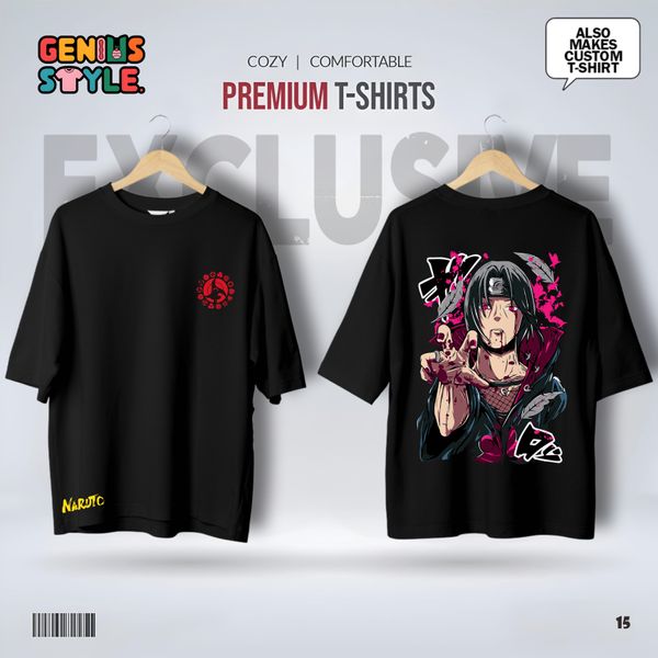 Itachi Uchiha (Naruto) Anime T-shirt - 15