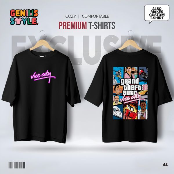 Grand Theft Auto Premium Drop Shoulder T-shirt - 44