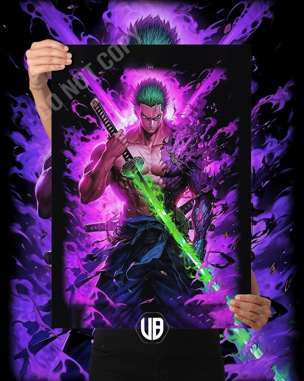 Zoro Design Matte Poster Board