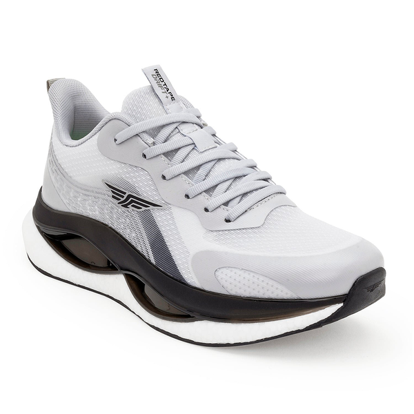 Red Tape Mesh Athleisure Sport Shoes for Men - White And Grey