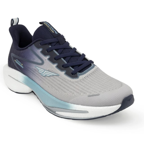 Red Tape Round-Toe Shape Athleisure Shoes For Men - Gray and Blue