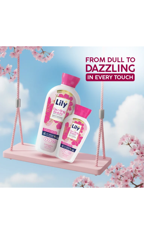 Lily Dazzling Beauty Whitening Skin Lotion 100ml - Image 3
