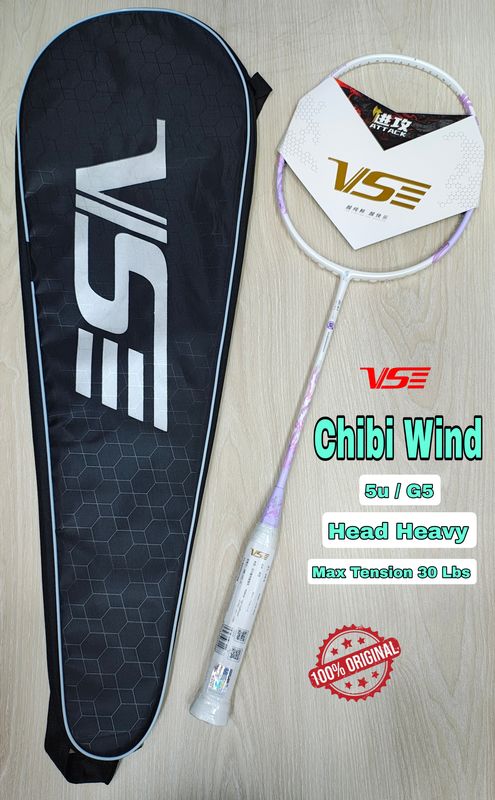 VSE Chibi Wind Badminton Racket
