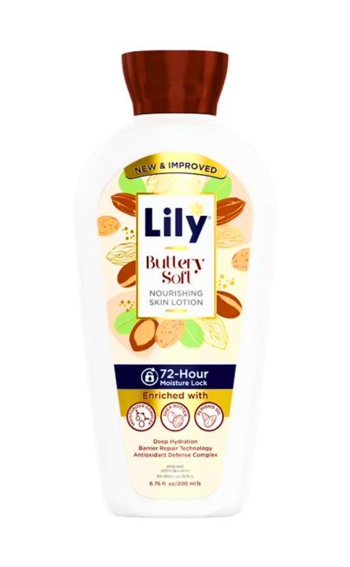 Lily Buttery Soft Nourishing Skin Lotion 200ml - Image 1