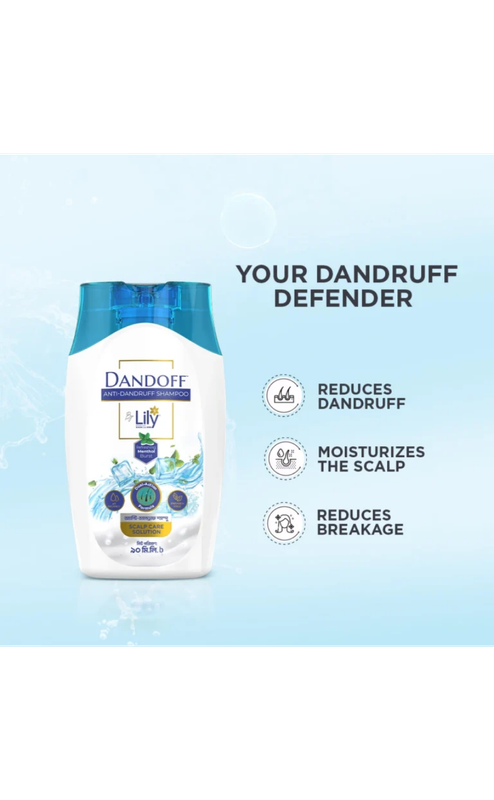 Lily Dandoff- Anti Dandruff Shampoo 90ml - Image 3