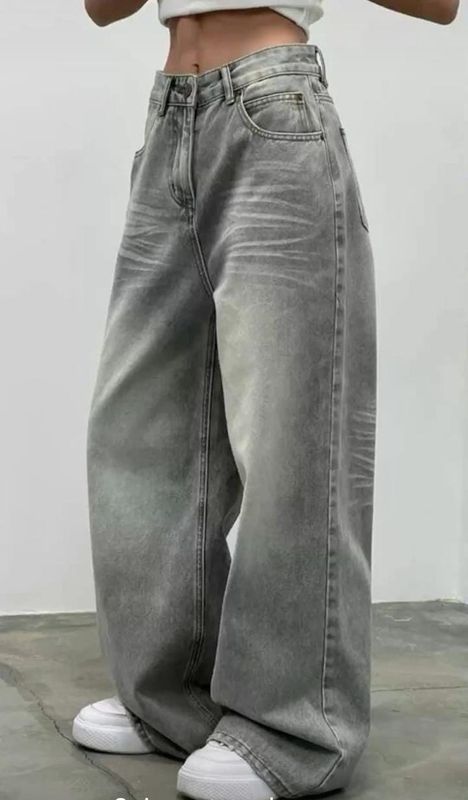 Ash wide leg denim