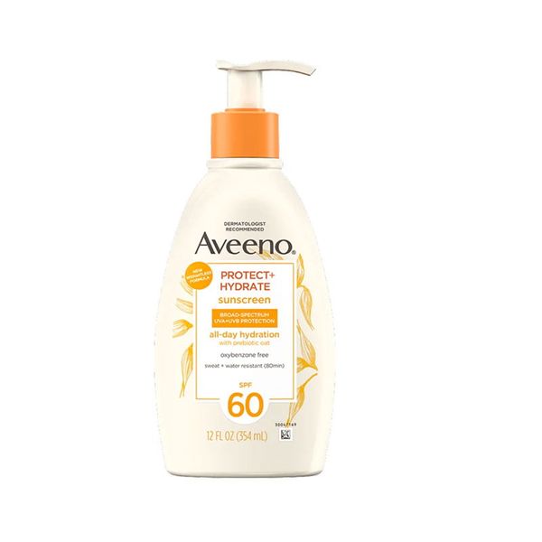 Aveeno Protect + Hydrate Sunscreen Broad Spectrum Body Lotion SPF 60