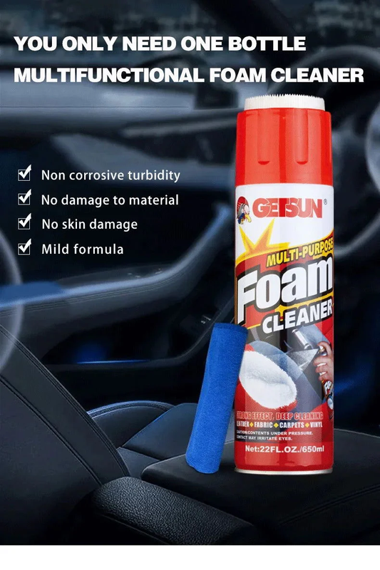 GETSUN Multi Purpose Foam Cleaner Spray 650ml