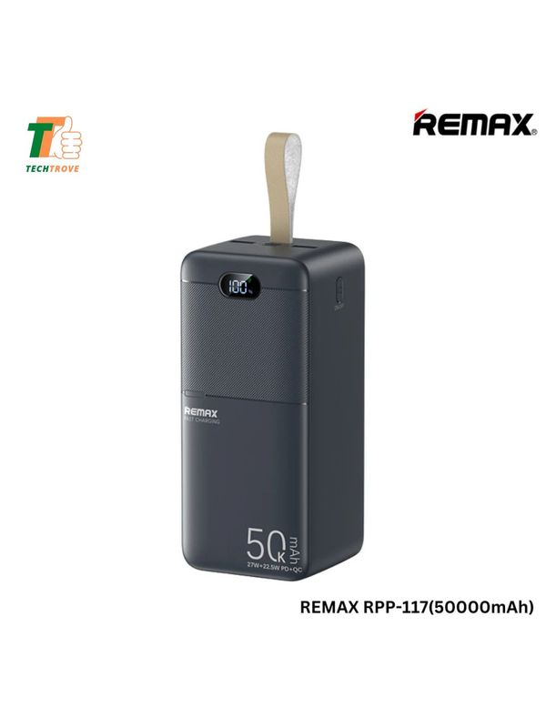 Remax RPP-117 Piloteer Series 50000mAh 27W Fast Charging Power Bank