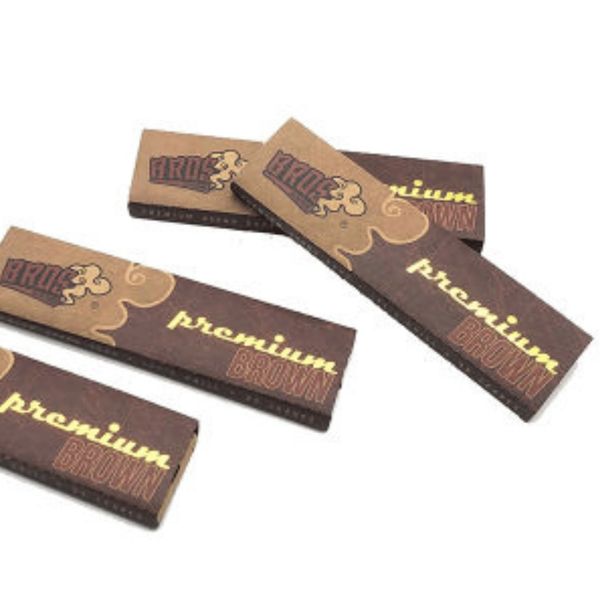 bros Brown premium king size rolling papers