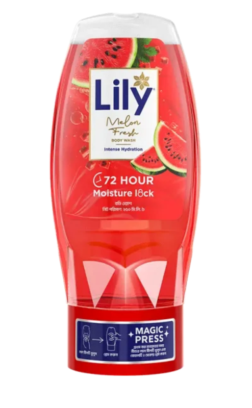 Lily Melon Fresh Body Wash 250ml - Image 1