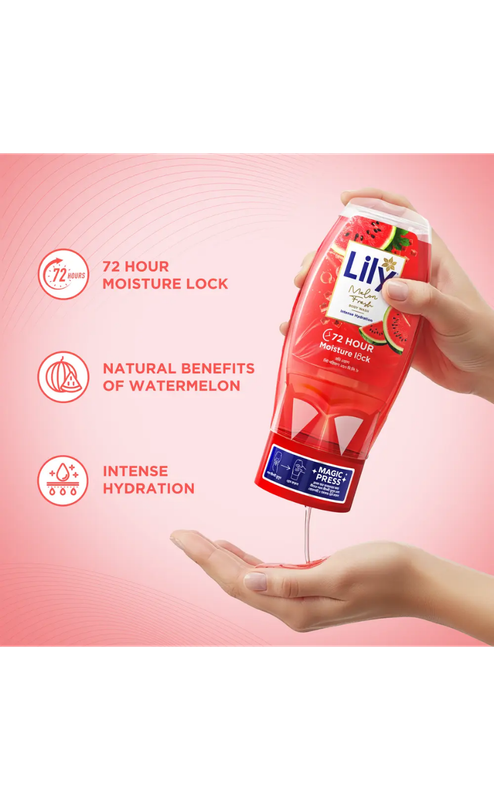 Lily Melon Fresh Body Wash 250ml - Image 2