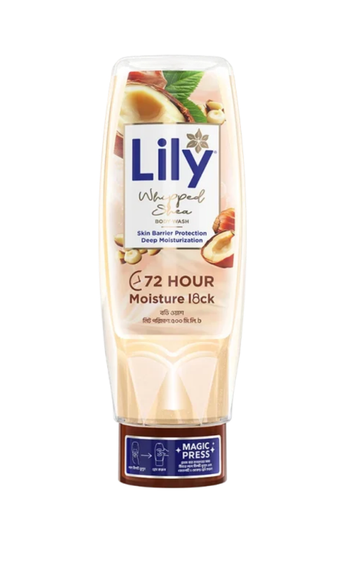 Lily Whipped Shea Body Wash 500ml - Image 1