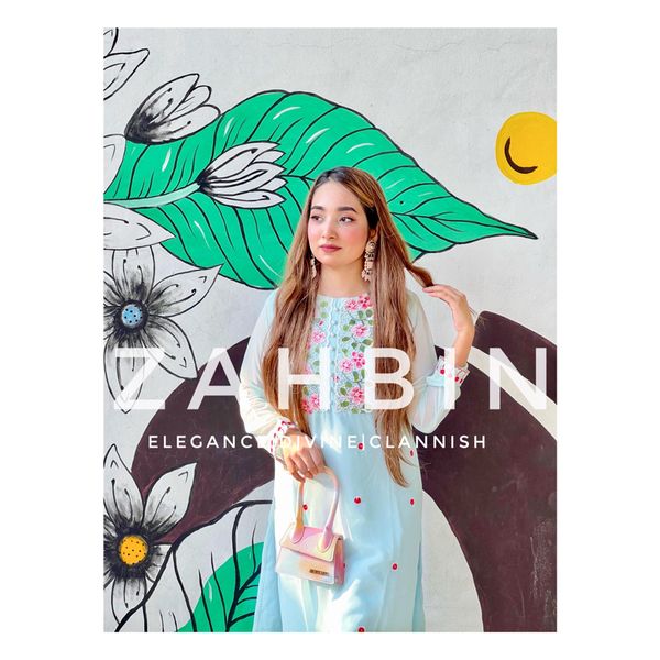 SKY BLUE KURTI