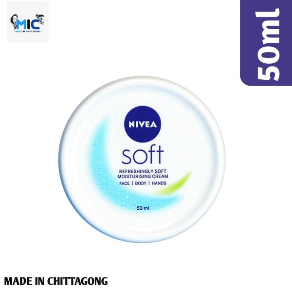 Nivea Soft Jar Moisturising Cream(50ml)