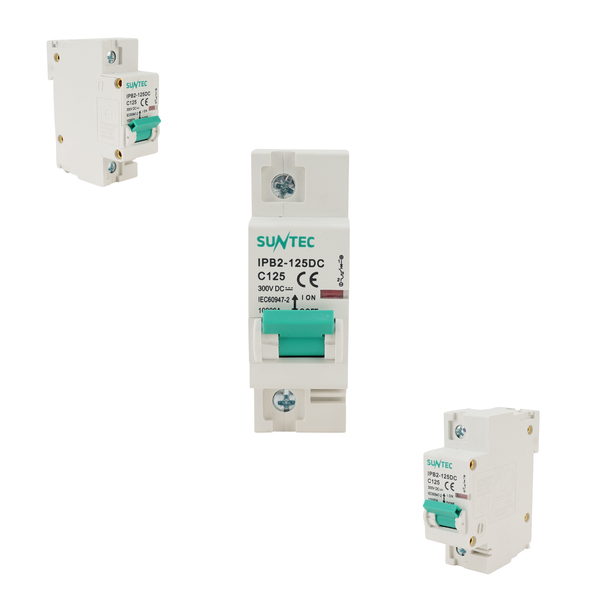 125A SP DC MCB – Single Pole Battery Breaker for Solar Systems